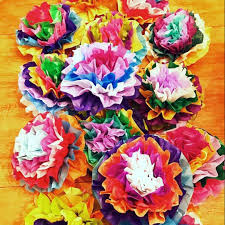 Tissue flower